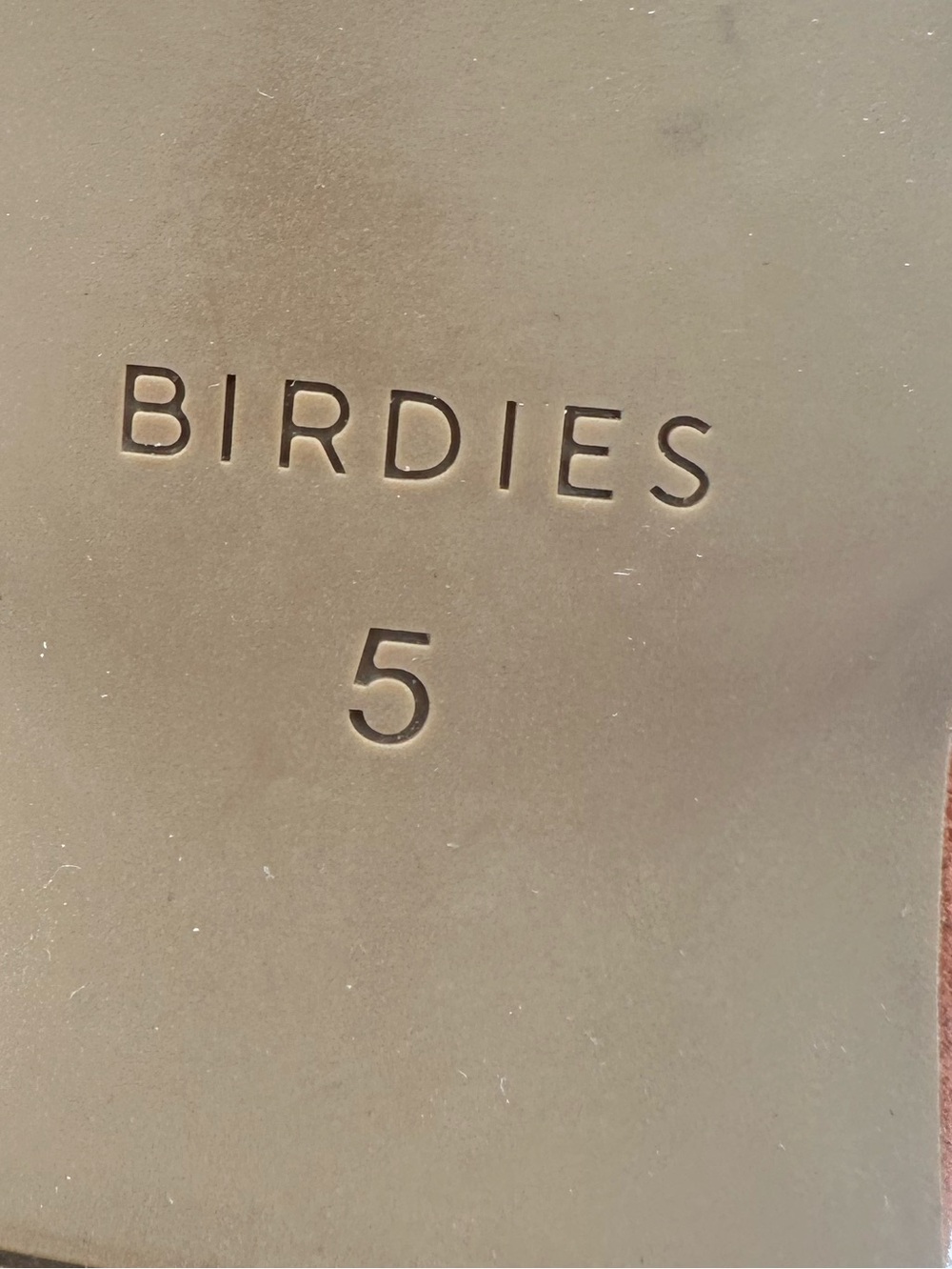 Birdies Hummingbird Mary Jane Suede Flats Bow Strap Size 5 - Picture 9 of 9
